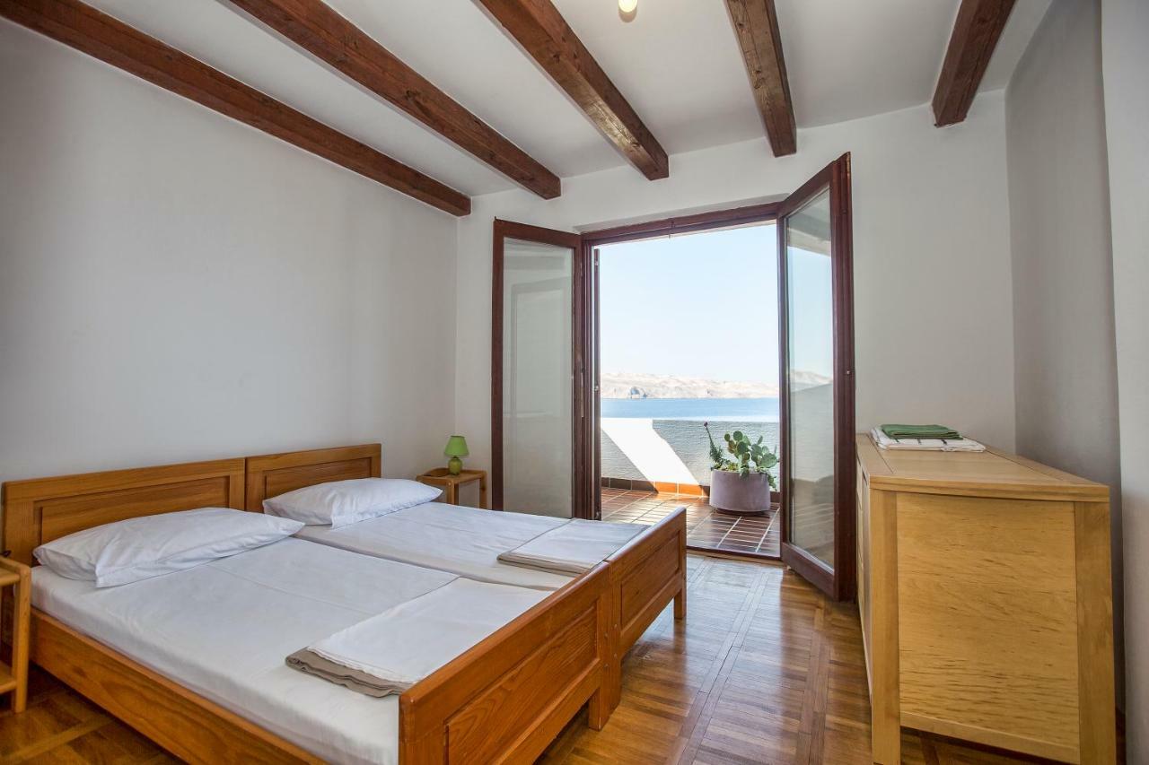 Apartamento Penthouse Karlobag Exterior foto