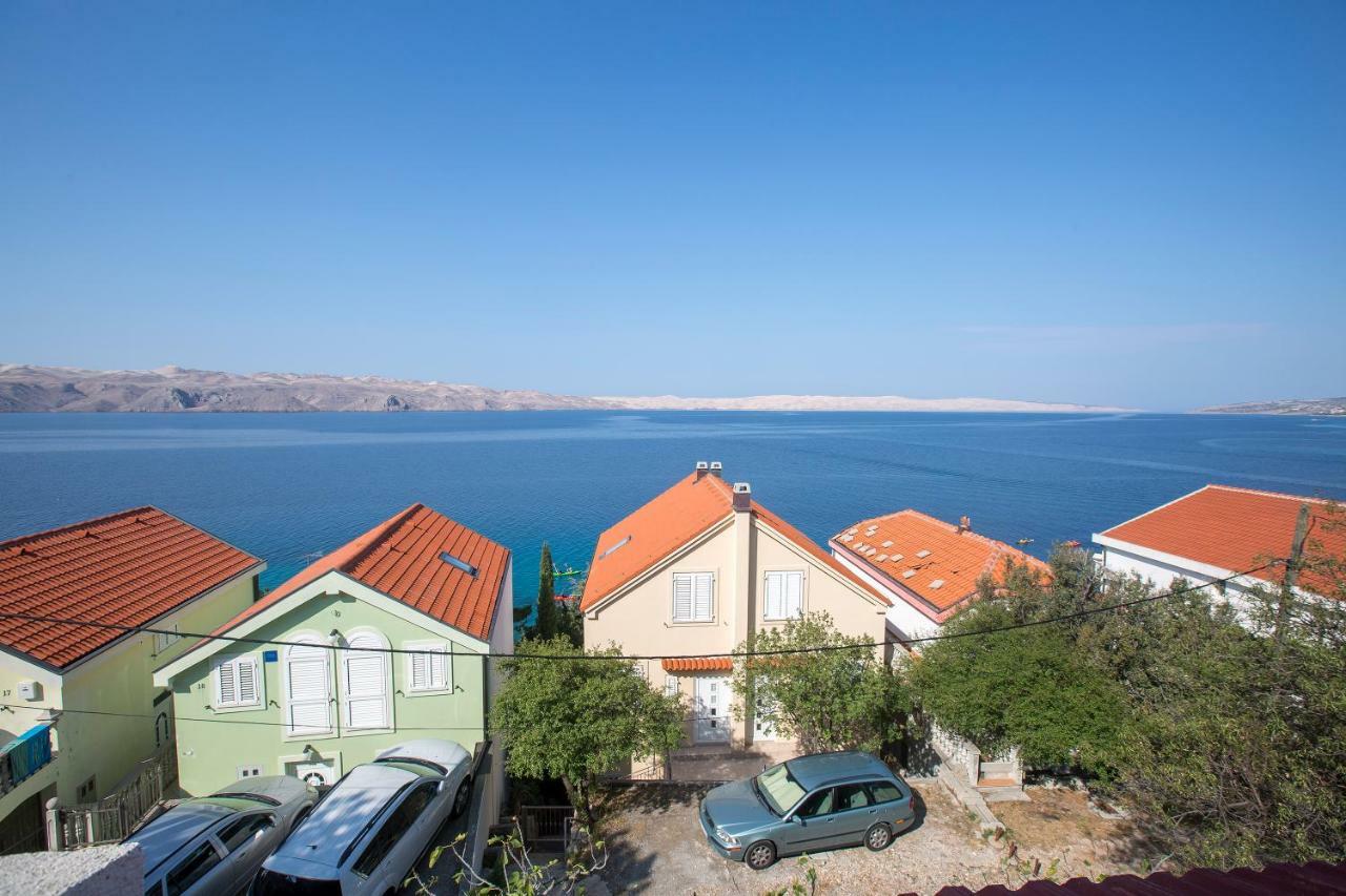 Apartamento Penthouse Karlobag Exterior foto